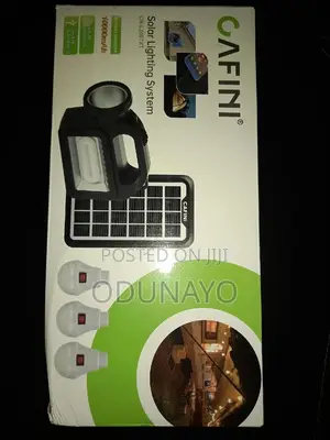 Cafini 10000 Mah Solar Lighting Home System