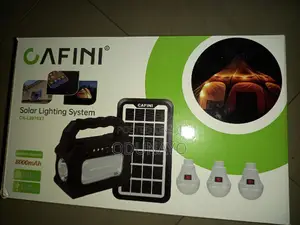Cafini 8000 Mah Solar Home Lighting System