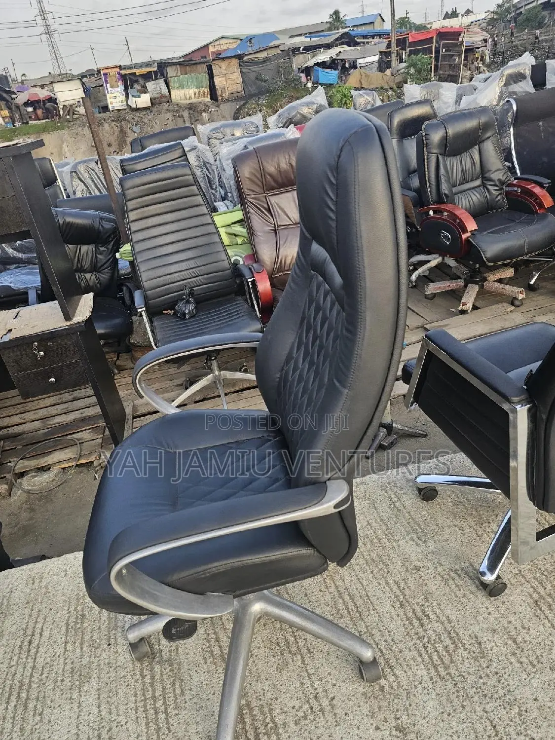 Executive Pattern Chair