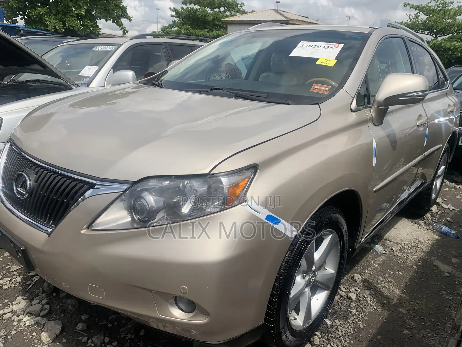 Lexus RX 2012 Gold