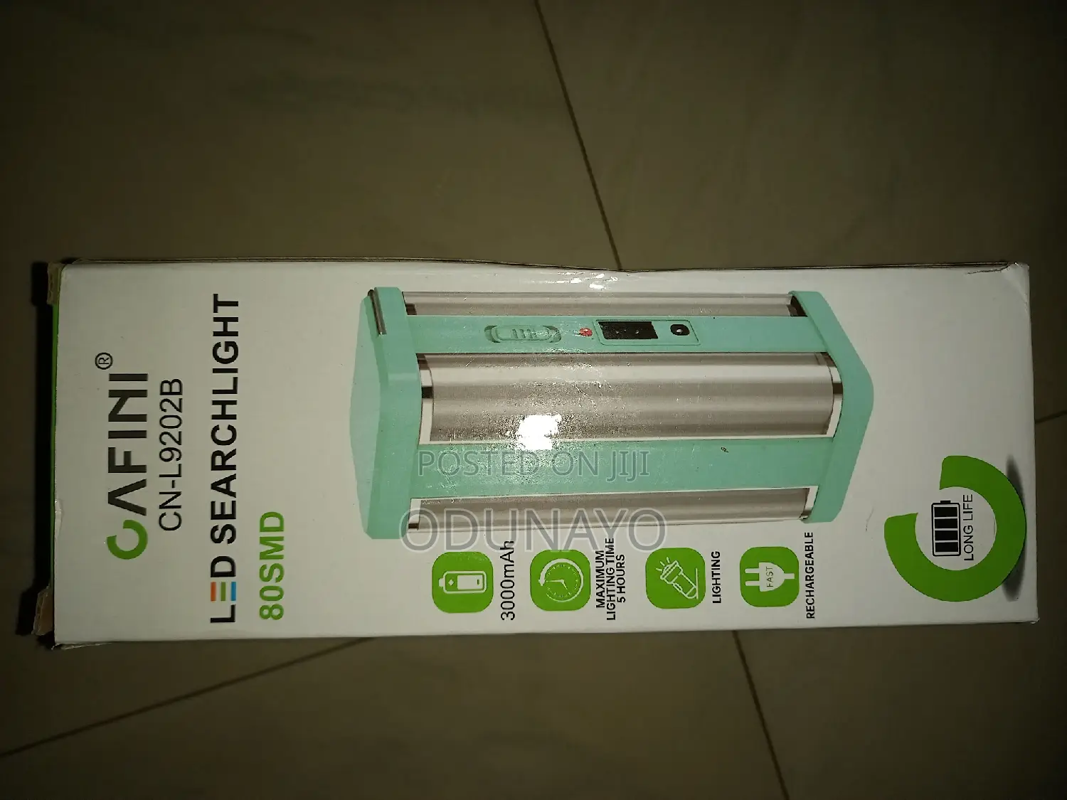 Cafini 3000mah LED Seach Light