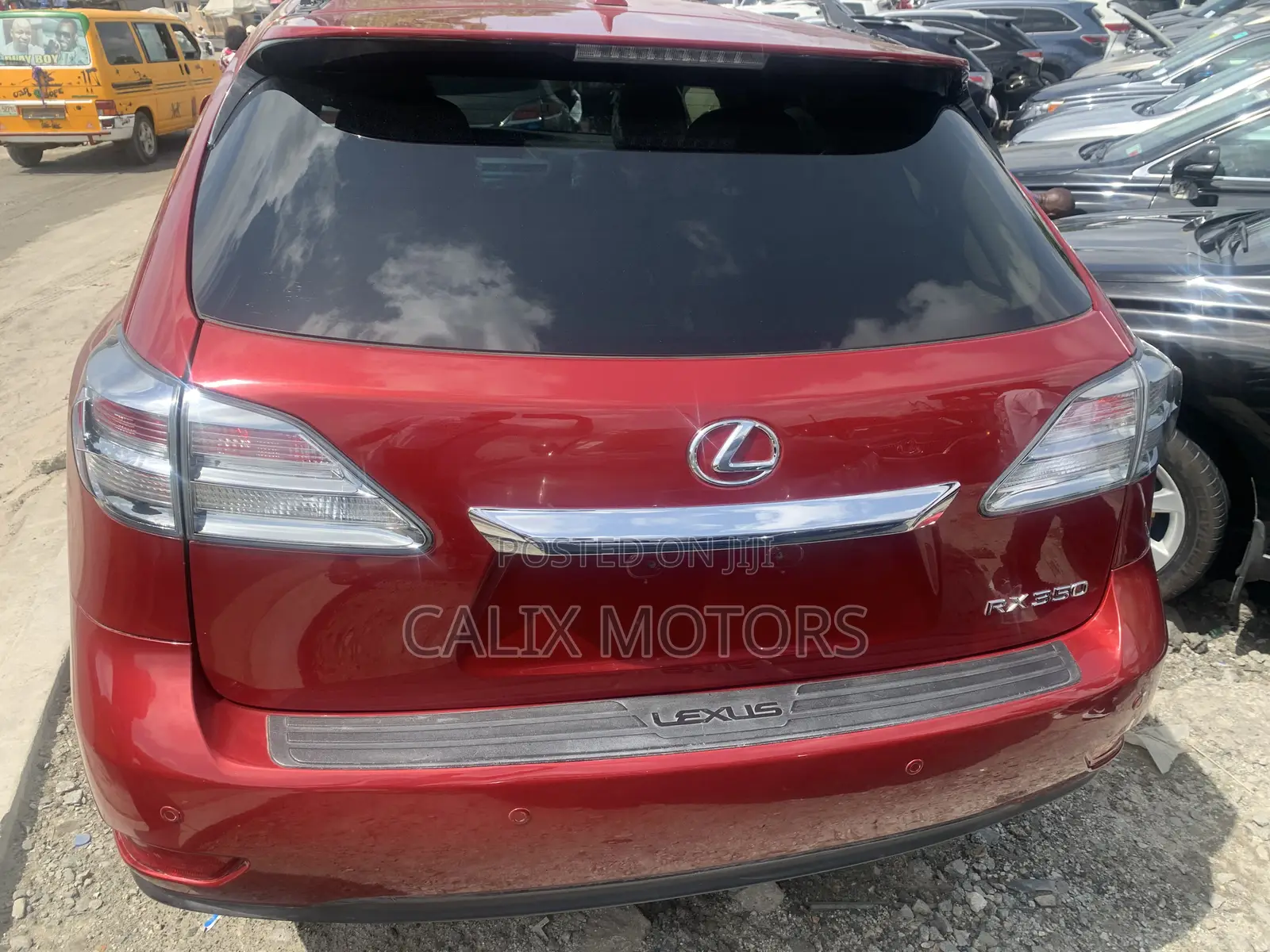 Lexus RX 2011 Red