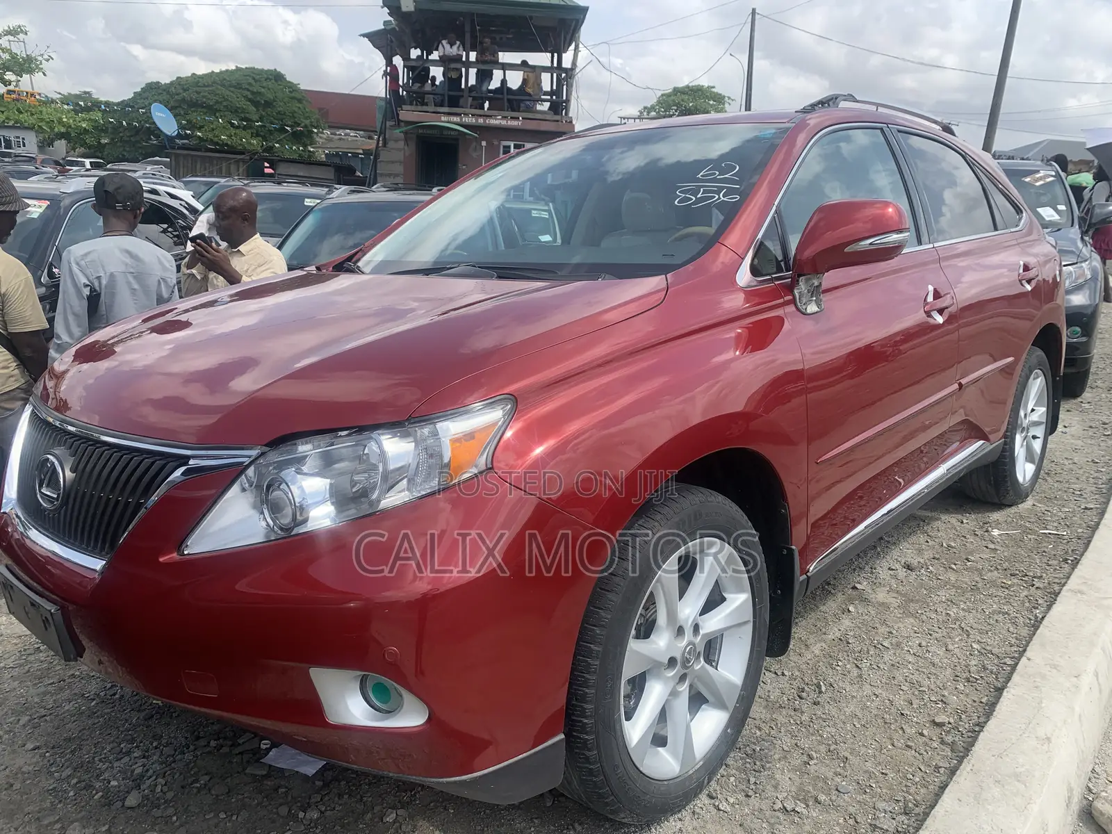 Lexus RX 2011 Red