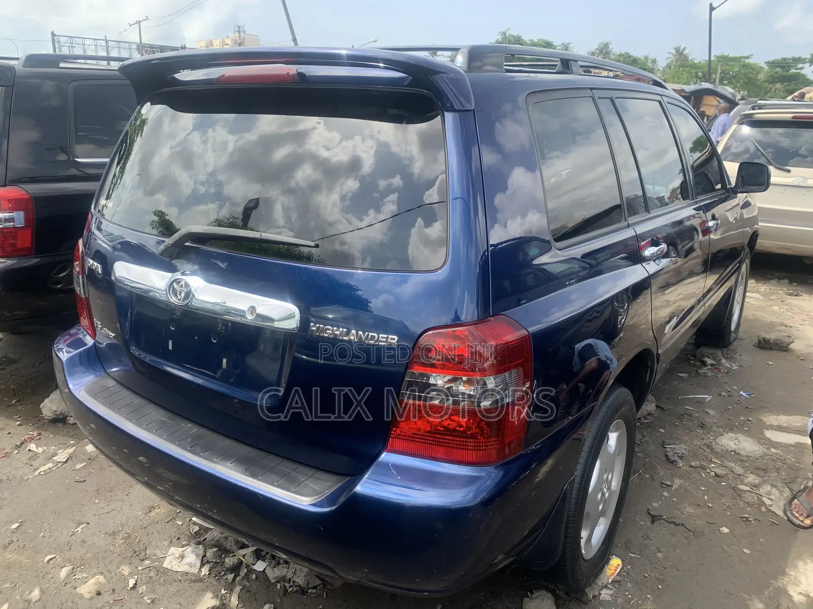 Toyota Highlander 2007 Blue