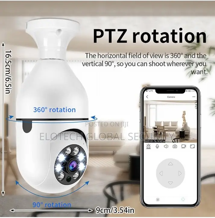 PTZ Bulb Camera