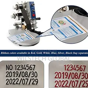 Dy8 Hot Stamp Expiry Date, Batch Coding Machine