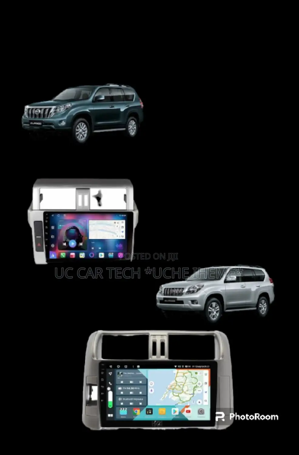 Toyota Prado 2009-2015 Android Screen