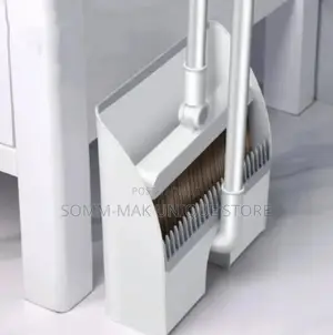 Long Handle Broom Set - Broom Dustpan With Water Squeegee