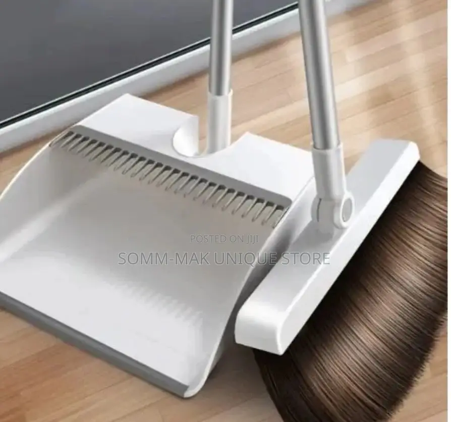 Long Handle Broom Set - Broom Dustpan With Water Squeegee