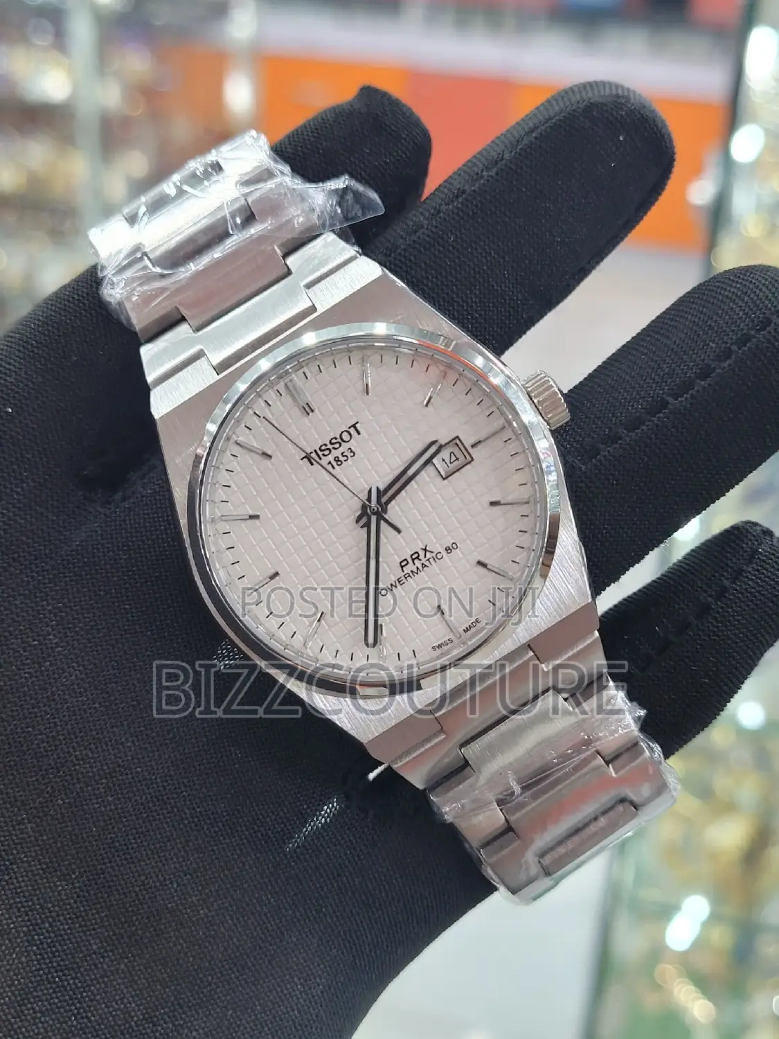 Original TISSOT Silver Chain Watch Available in Store