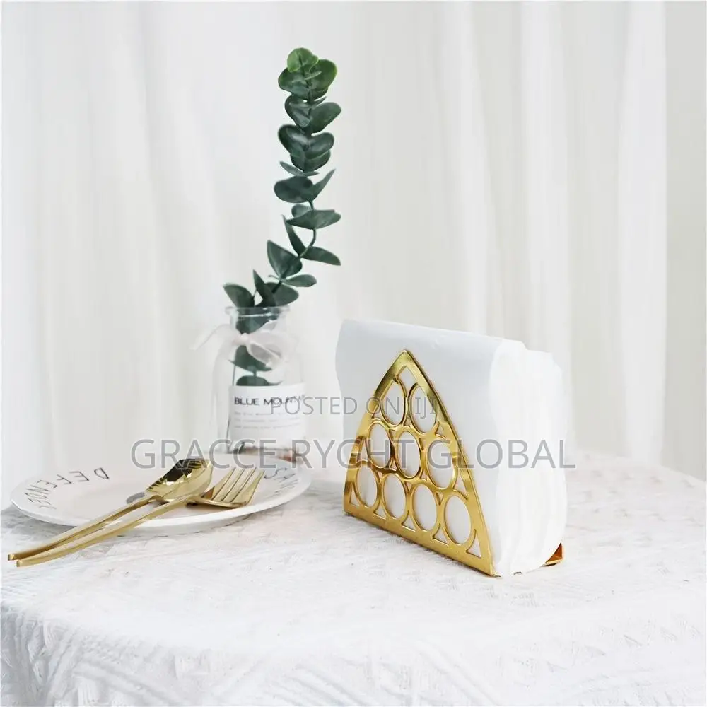 Gold Serviette Holder