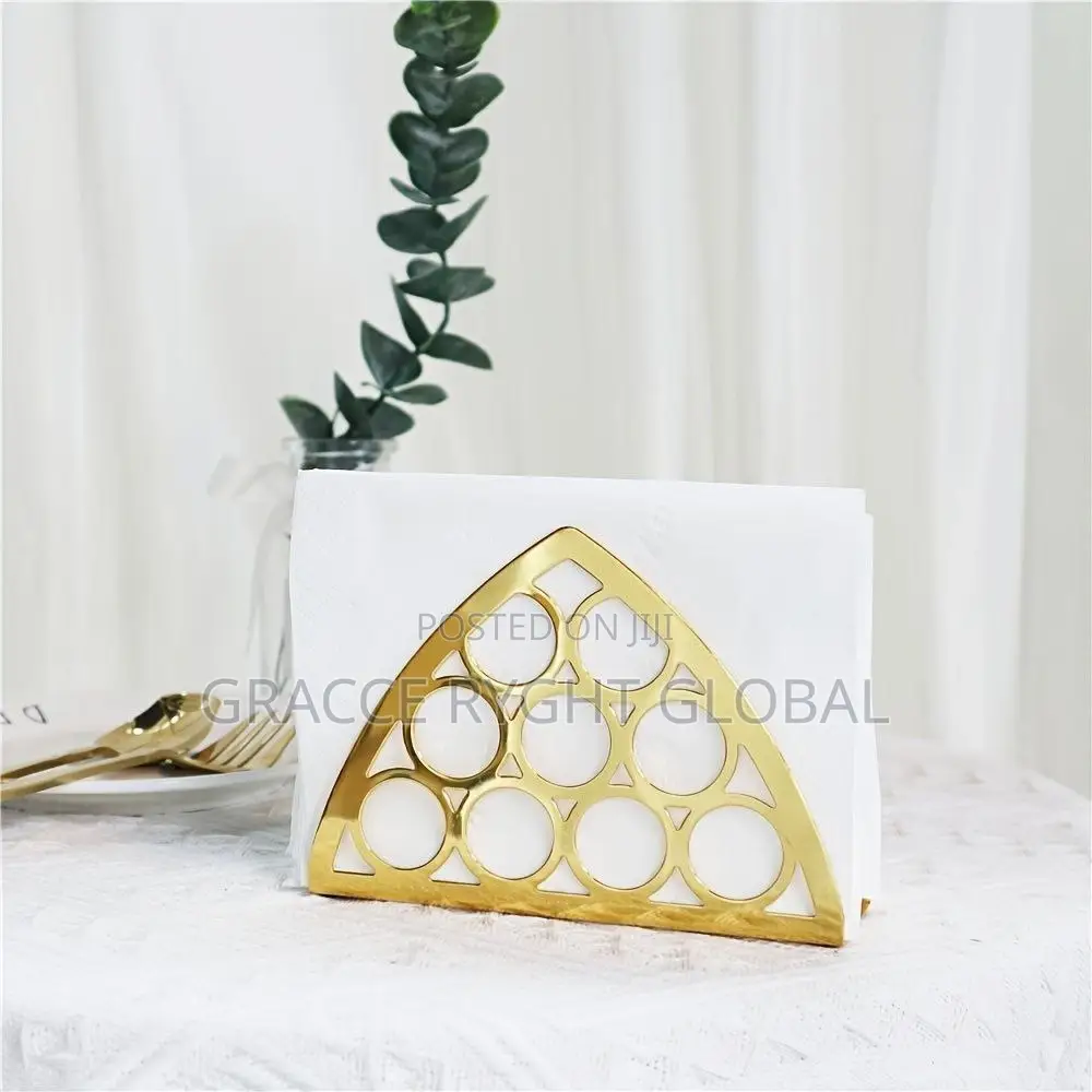 Gold Serviette Holder