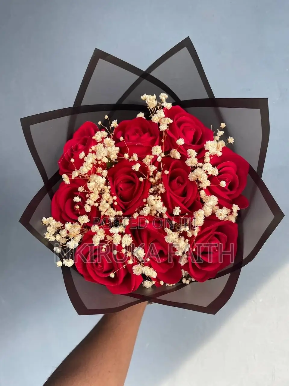 20 Red Roses Wrapped