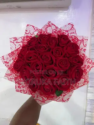 20 Red Roses Wrapped