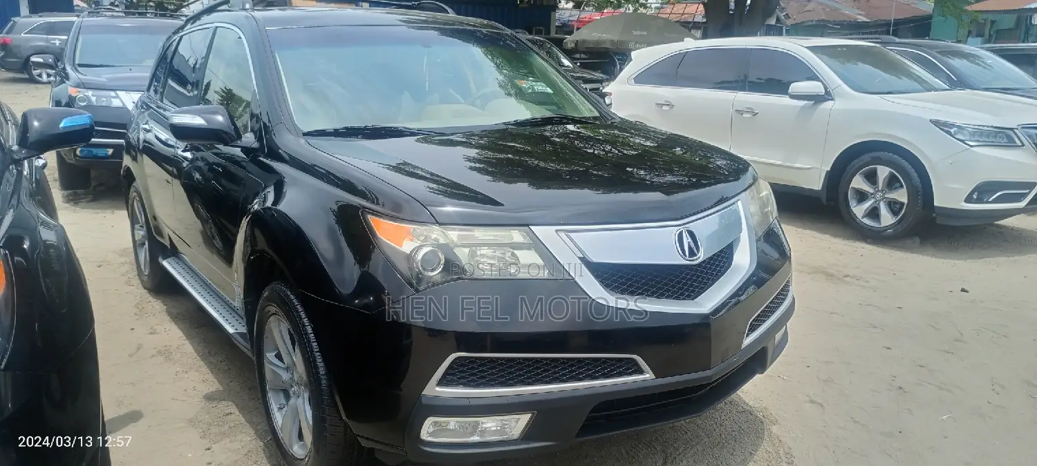 Acura MDX 2011 Black