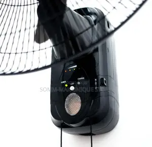 Century 18 Inches Rechargeable Wall Fan (FRCB 45) - Black