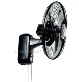 Century 18 Inches Rechargeable Wall Fan (FRCB 45) - Black