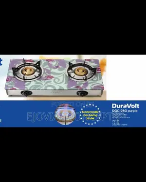 Duravolt 2 Burner Glass Top Cooker