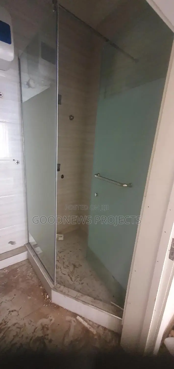 Curved Shower Glass