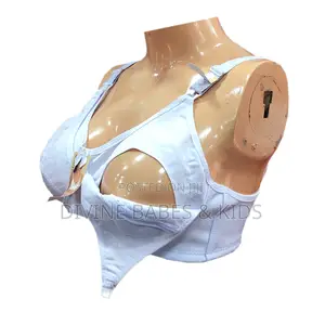 Capri Nursing Bra- White