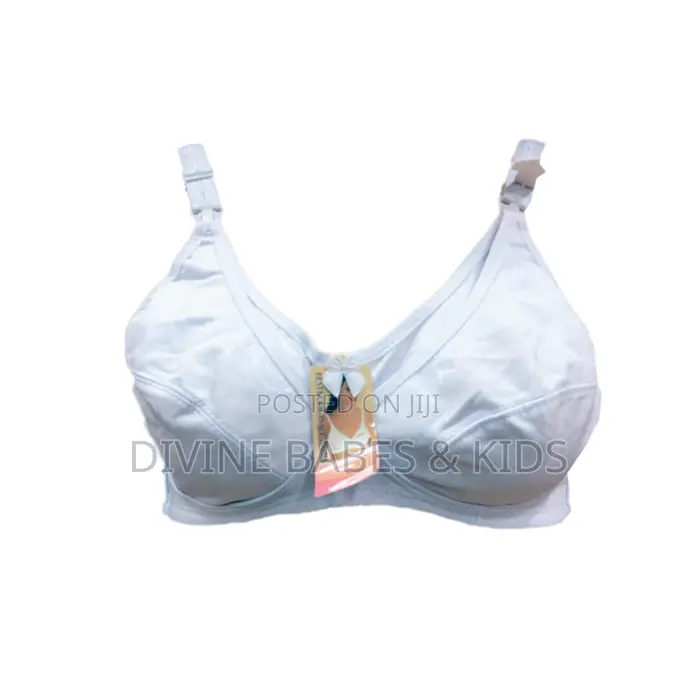 Capri Nursing Bra- White