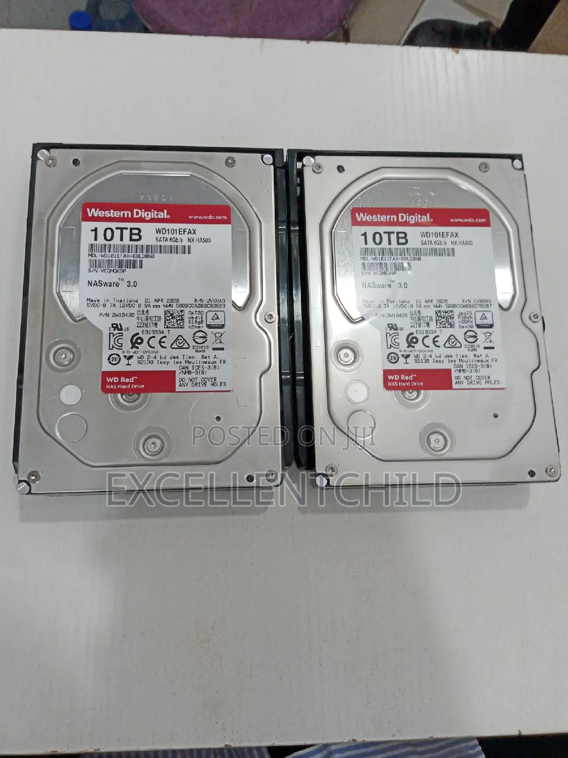 For Nas Storage (10tb Wd Red Nas Hdd)