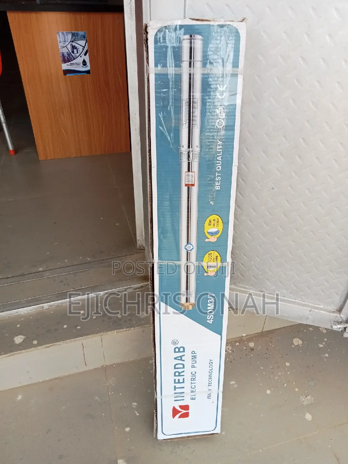 0.5hp Interdab Submersible Pump