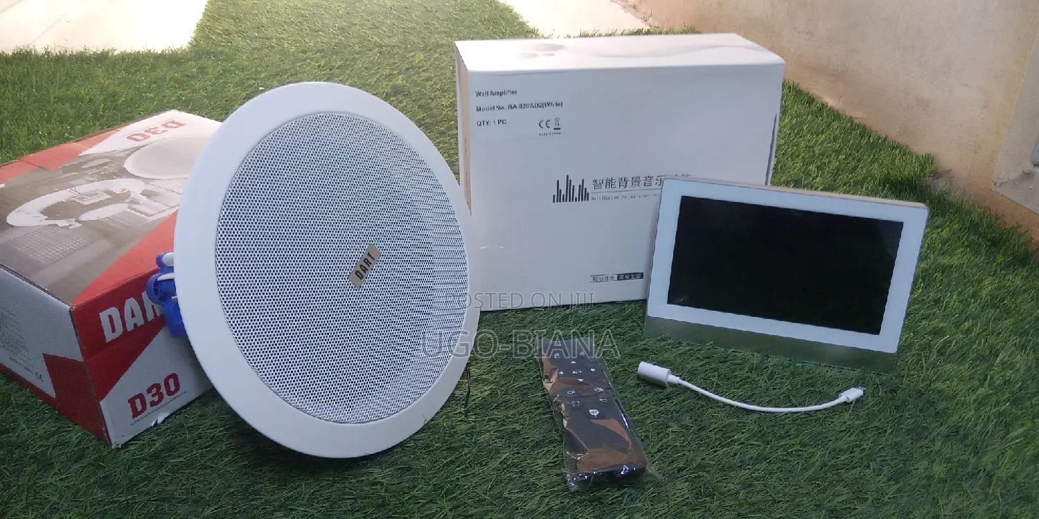 Wall Mount Amplifier for Ceiling Speakers