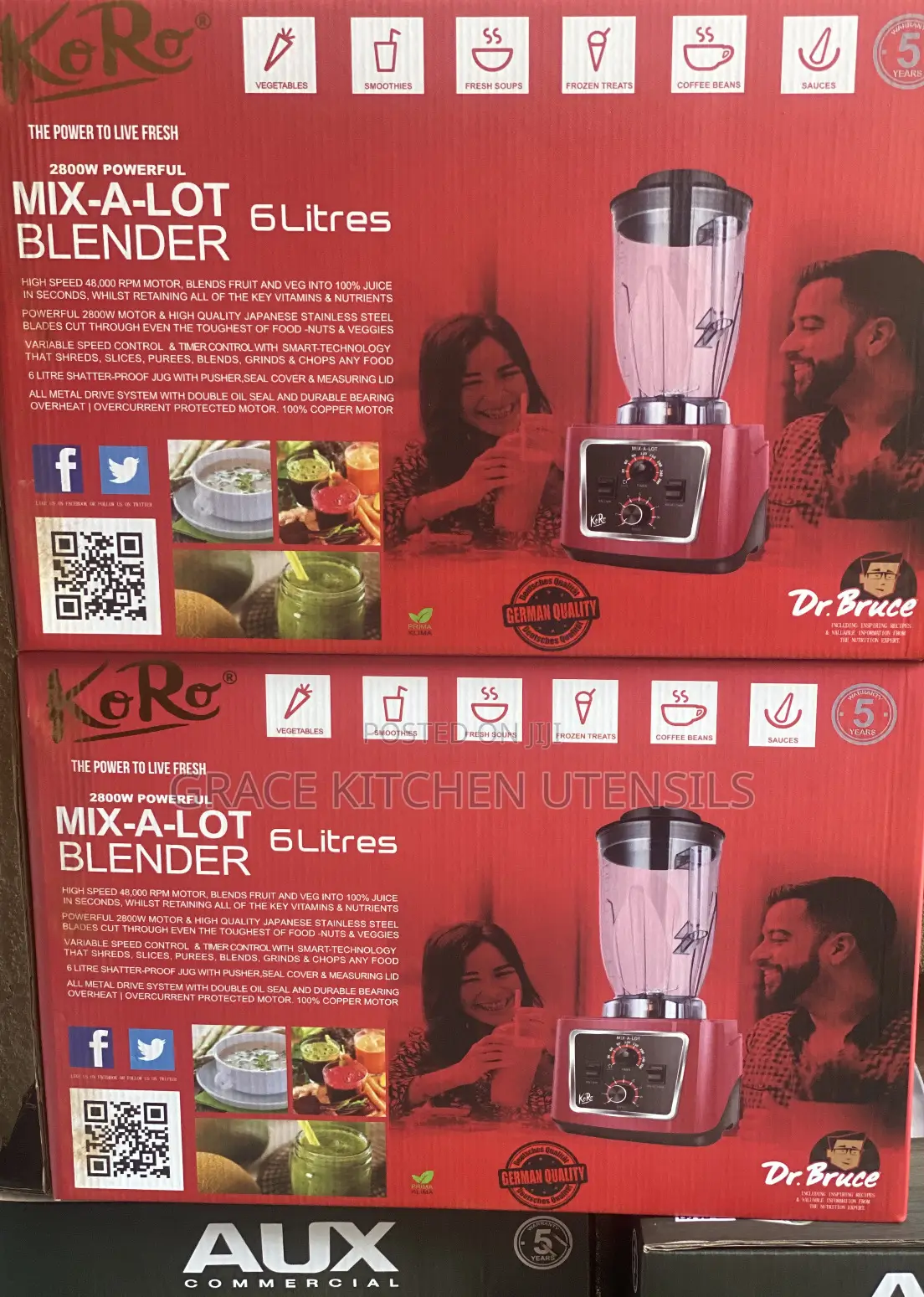 High Performance Mix Alot 6l Blender - Kitchen Appliances
