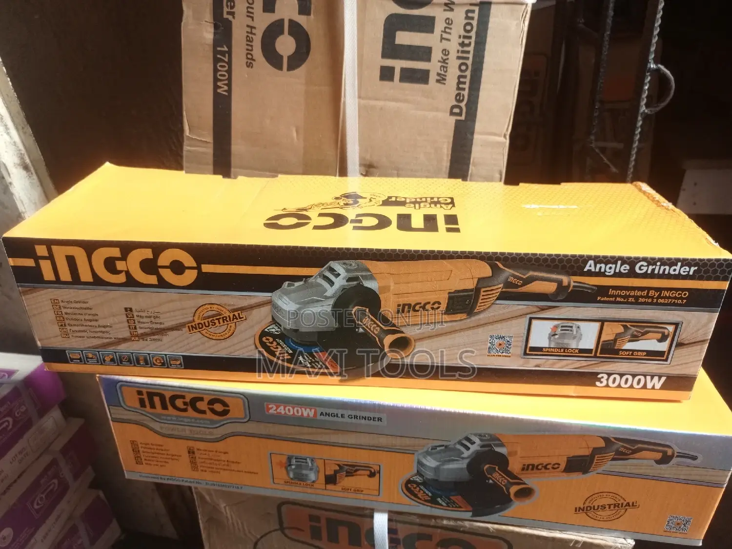 Ingco Angle Grinder 3000w Heavy Duty