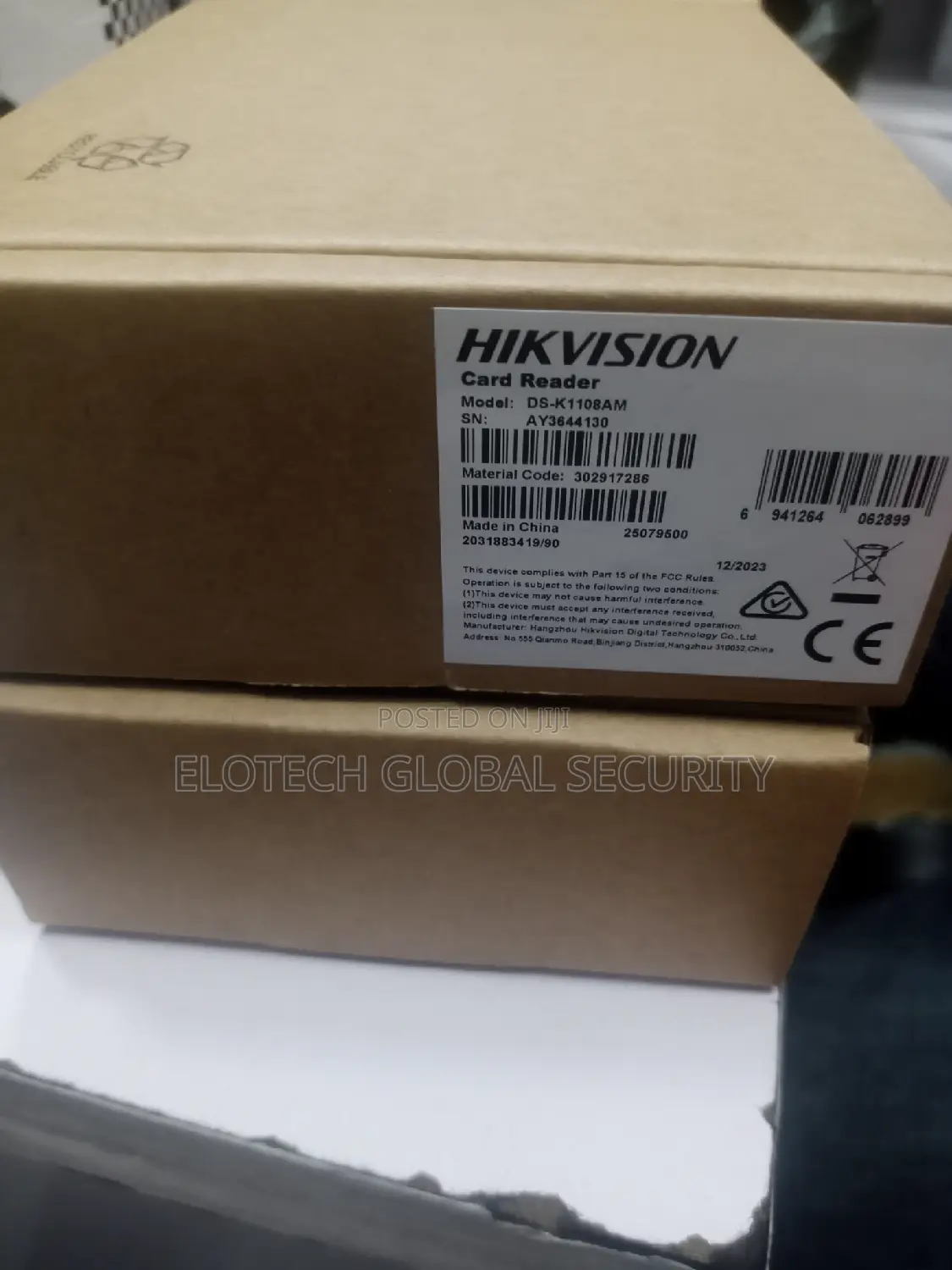 Hikvison Access Control Reader