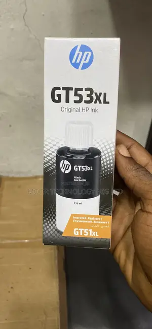Original Hp Gt53xl Black Ink (1vv21ae)