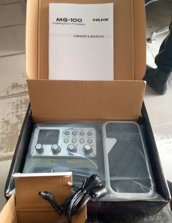 Nux Mg-100 Guitar Processor Multi Effect Pedal