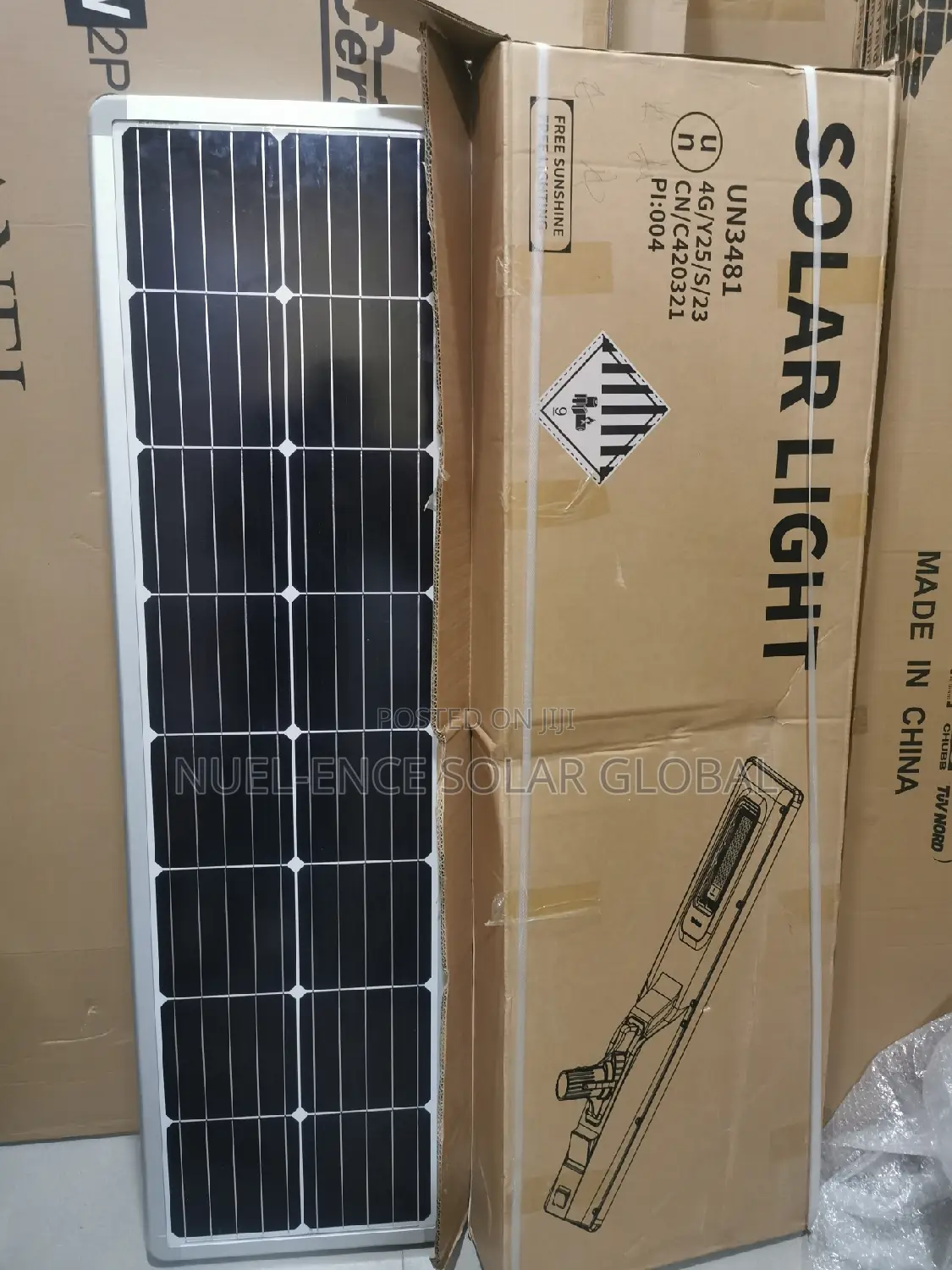100w Bluecarbon Solar Street Light