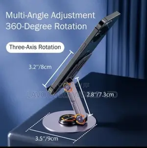 Adjustable Phone Holder With 360° Rotation