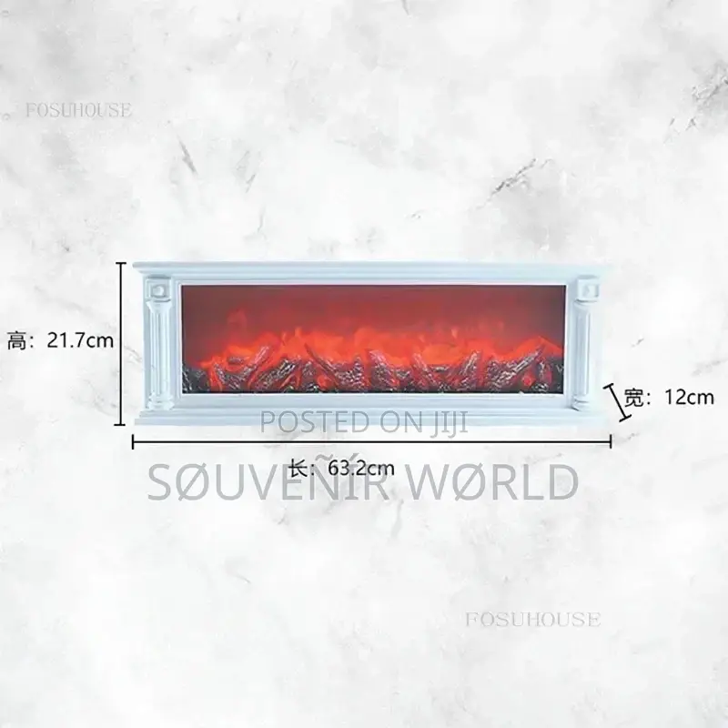 Simulate Fireplace Flame Lamp Firewood