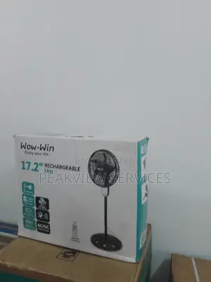 Photo - Brand Spanking New (17.2) Inches Wow Win Rechargeable Fan