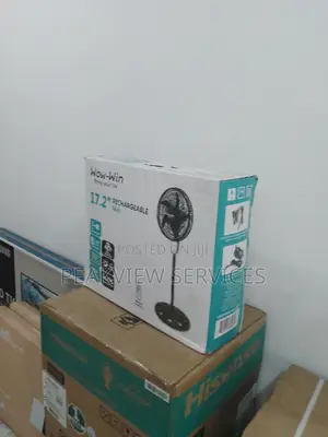 Brand Spanking New (17.2) Inches Wow Win Rechargeable Fan