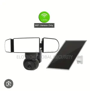 HD Solar Powered Floodlight PTZ Camera