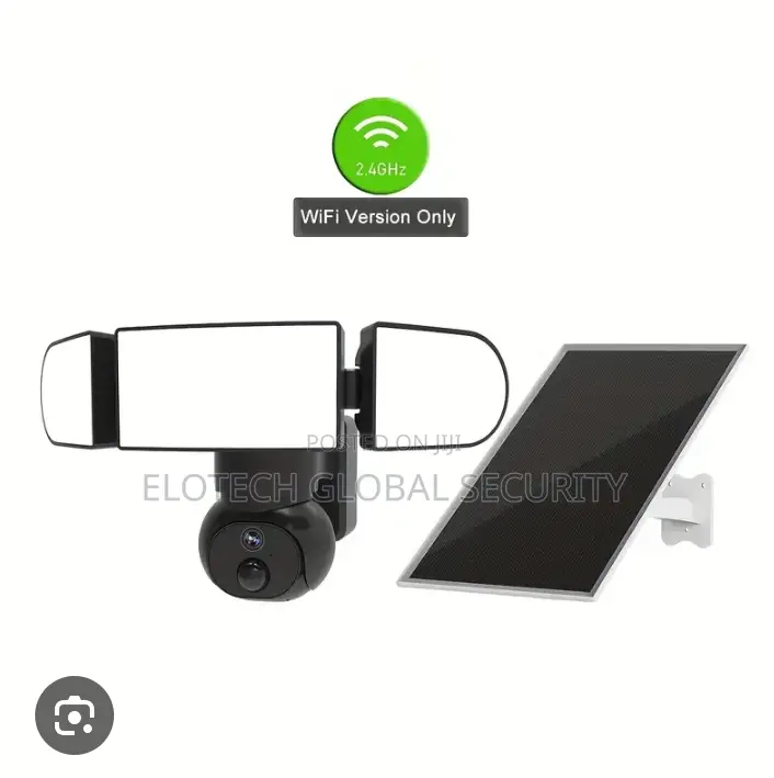 HD Solar Powered Floodlight PTZ Camera