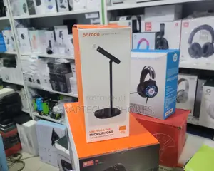 Porodo Usb Plug Play Microphone Podcast Streaming Calls