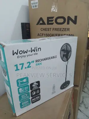 Best Selling (17.2) Inches Wow Win Rechargeable Fan