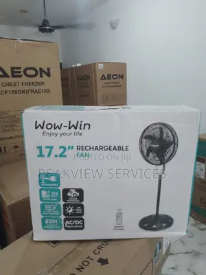 The Brand New (17.2) Wow Win Fan Rechargeable