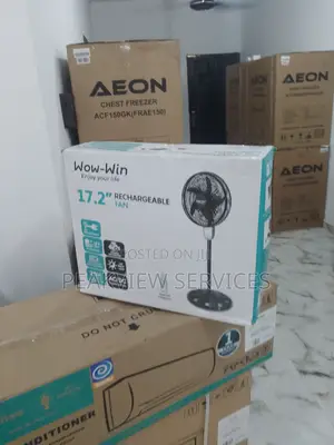 Fast Selling Wow Win Rechargeable Standing Fan