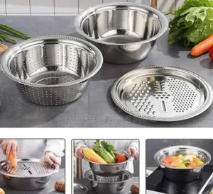 3pcs Multifunctional Stainless Steel Kitchen Graters