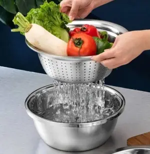 3pcs Multifunctional Stainless Steel Kitchen Graters