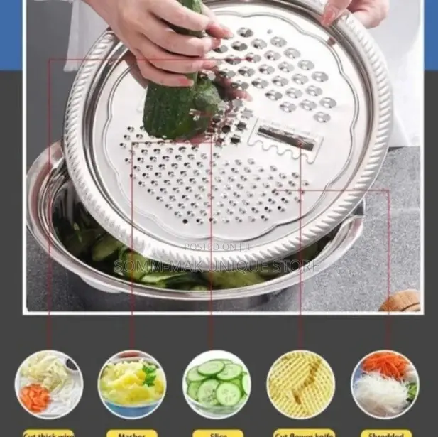 3pcs Multifunctional Stainless Steel Kitchen Graters