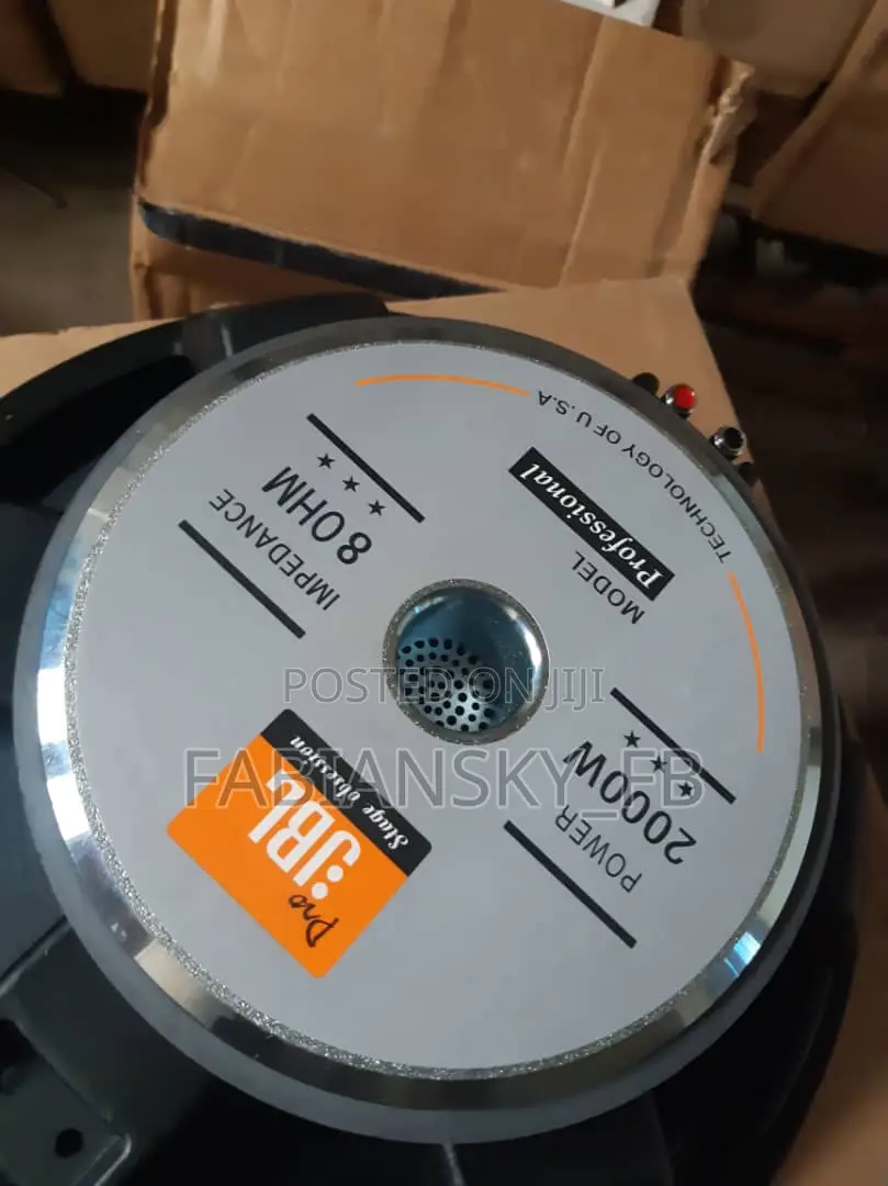 Original JBL Speaker Crown Power 2000watt, 18i Nake Speaker