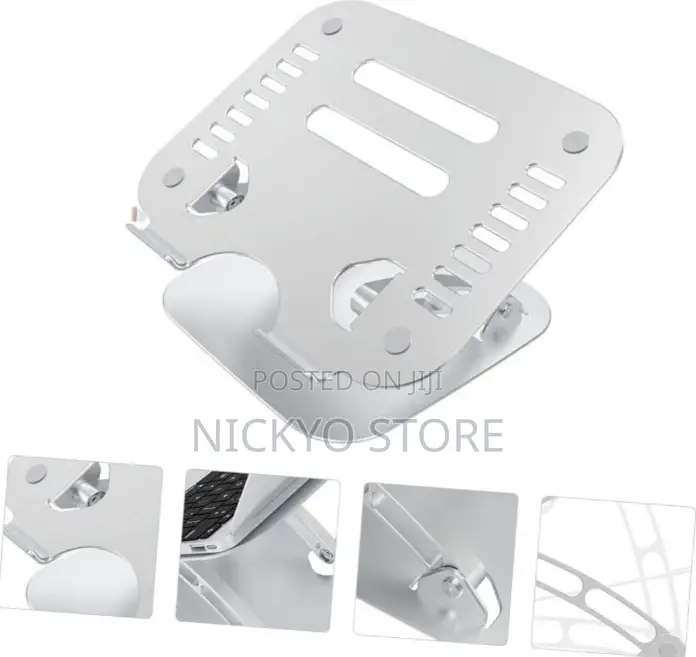 Portable Aluminum Computer Tablet Notebook Holder