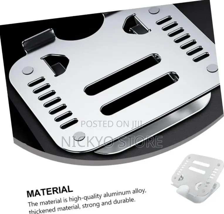 Portable Aluminum Computer Tablet Notebook Holder
